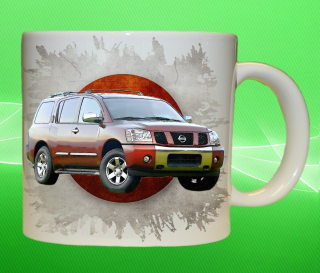 hrnek s Nissan Pathfinder Armada 330 ml