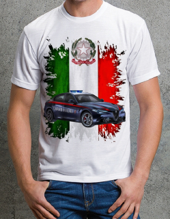 tričko policie Itálie 134