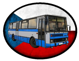 nášivka KAROSA C734 Ovál nažehlovací