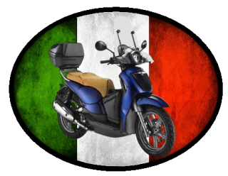 nášivka Aprilia Scarabeo 200 Obdélník