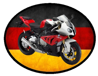 nášivka BMW S1000RR Ovál