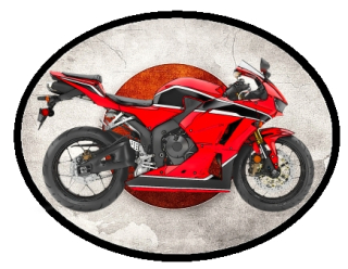 nášivka HONDA CBR600RR Ovál