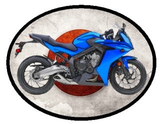 nášivka HONDA CBR650F Obdélník nažehlovací