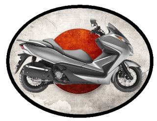 nášivka HONDA FORZA Ovál