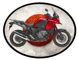 nášivka HONDA VFR1200X Obdélník