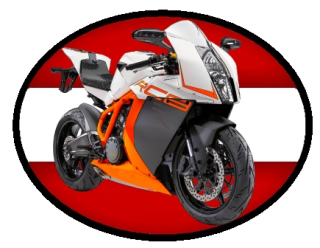 nášivka KTM 290 Duke Ovál