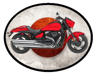 nášivka Suzuki Boulevard M90 Obdélník nažehlovací