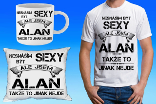dárkový set se jménem ALAN S