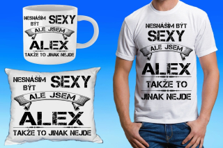 ALEX dárkový set se jménem 3XL