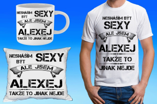 ALEXEJ dárkový set se jménem XL
