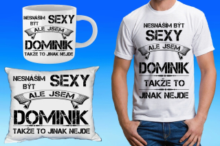 DOMINIK dárkový set se jménem 116