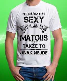 tričko se jménem MATOUŠ XL