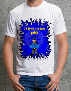 tričko policie 128
