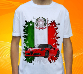 tričko Alfa Romeo 4C 122