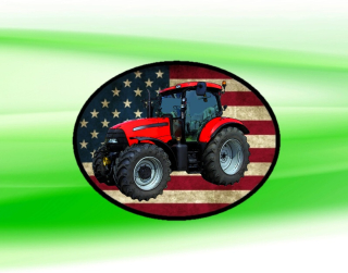 nášivka CASE IH 140 PUMA Obdélník
