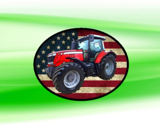 nášivka Massey Ferguson 7718 Ovál