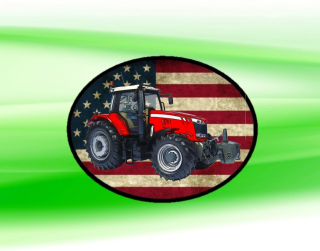 nášivka Massey Ferguson 7726 Ovál