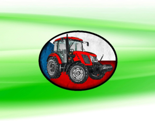 nášivka ZETOR Proxima 110 Ovál nažehlovací