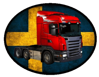 nášivka náklaďák tahač SCANIA Obdélník