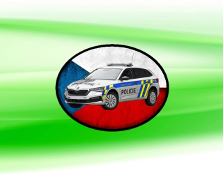 nášivka POLICIE scala Obdélník nažehlovací