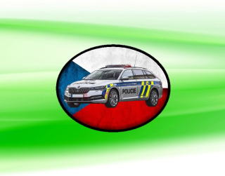 nášivka POLICIE superb Ovál nažehlovací