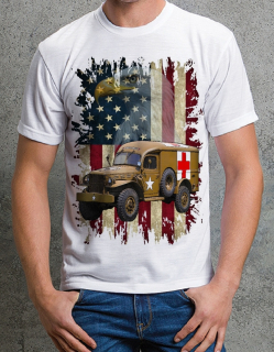 Dětské vojenské tričko Dodge WC54 1943 vel. 116