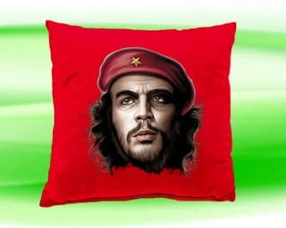 Polštářek Che Guevara červený