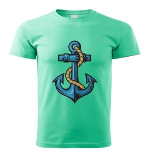 Vodácké tričko s kotvou dámské L